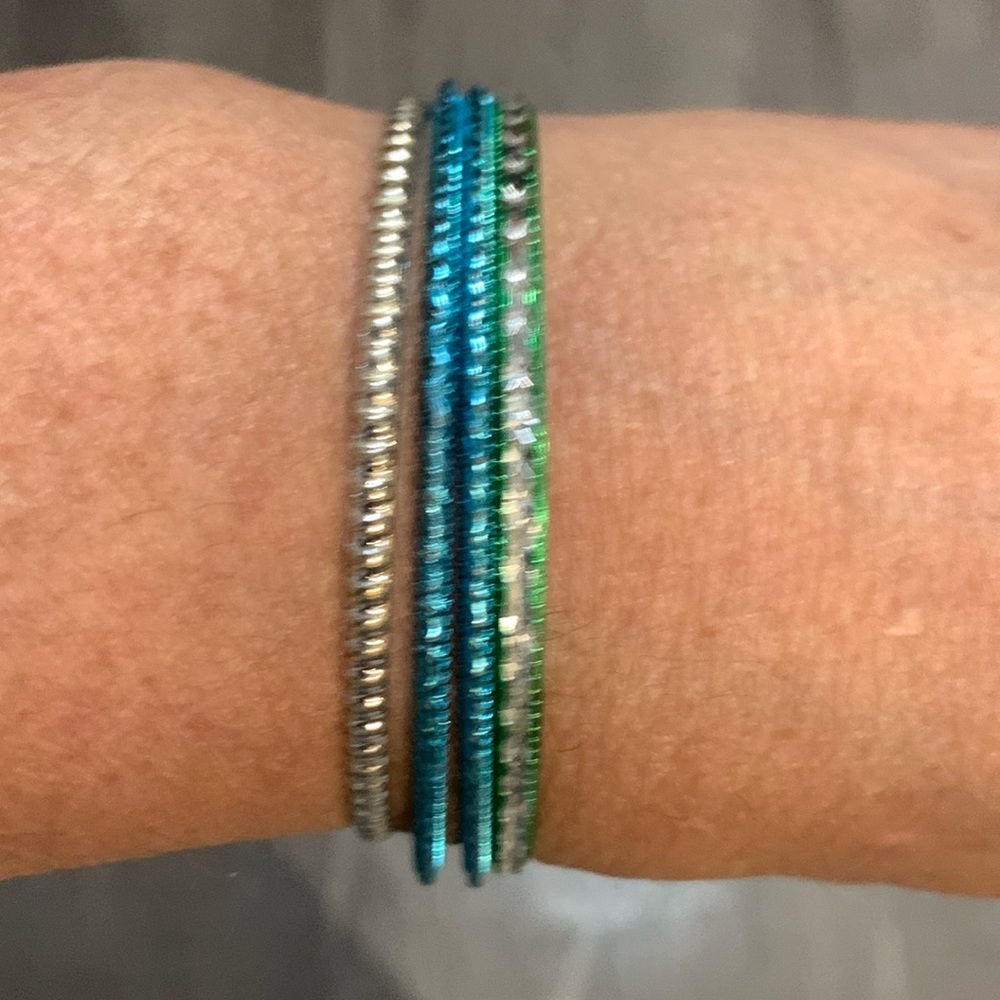 Four bangle bracelets*